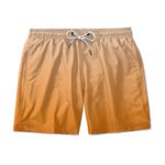 SHORT PRAIA DEGRADE LARANJA