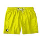 SHORT PRAIA CARNAVRAU AMARELO NEON