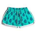 SHORT PRAIA FEMININO ABACAXI BG GREEN