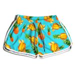 SHORT PRAIA FEMININO ABACAXI AZUL