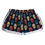 SHORT PRAIA FEMININO CAVEIRAS