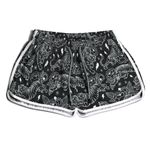 SHORT PRAIA FEMININO PRETO TIGRE