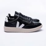 TENIS VERT V-12 PRETO/BRANCO