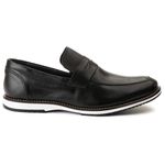 Sapato Loafer Confort Preto 8001