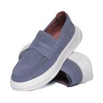 Loafer Casual Rio Confort Azul 30013