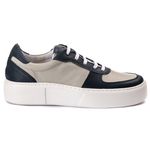 Tenis Casual Everest Off White Marinho 2828