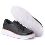 Tenis Casual Alaska Preto 7701 