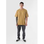 Camiseta Masculina Oversized Suedine Caramelo