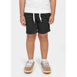 Bermuda DryFit Infantil Preta
