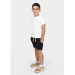 Bermuda DryFit Infantil Preta