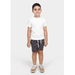 Bermuda DryFit Infantil Cinza