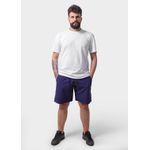 Bermuda Masculina Tactel Básica Azul