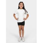 Bermuda Leggin Infantil Preto