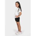 Bermuda Leggin Infantil Preto