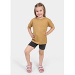 Bermuda Leggin Infantil Preto