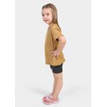 Bermuda Leggin Infantil Preto