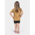 Bermuda Leggin Infantil Preto
