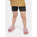 Bermuda Leggin Infantil Preto