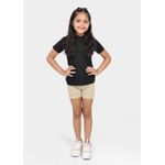 Bermuda Leggin Infantil Bege