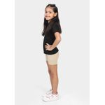 Bermuda Leggin Infantil Bege