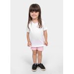 Bermuda Leggin Infantil Rosa