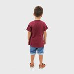 Camiseta Infantil Algodão Bordo