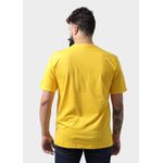 Camiseta Masculina Básica Lisa Amarela