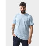 Camiseta Masculina Básica Lisa Azul Bebê