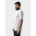 Camiseta Masculina Básica Lisa Branca