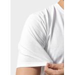 Camiseta Masculina Básica Lisa Branca