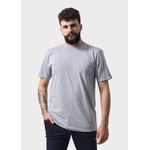 Camiseta Masculina Básica Lisa Cinza