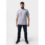 Camiseta Masculina Básica Lisa Cinza