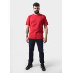 Camiseta Masculina Básica Lisa Vermelha