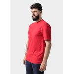 Camiseta Masculina Básica Lisa Vermelha