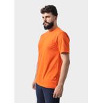 Camiseta Masculina Básica Lisa Laranja
