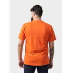 Camiseta Masculina Básica Lisa Laranja