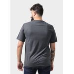 Camiseta Masculina Básica Lisa Chumbo