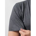Camiseta Masculina Básica Lisa Chumbo