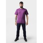 Camiseta Masculina Básica Lisa Roxa