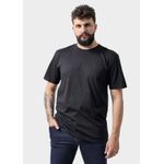 Camiseta Masculina Básica Lisa Preta
