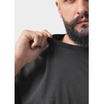 Camiseta Masculina Básica Lisa Preta