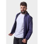 Jaqueta Corta Vento Masculina Impermeável Azul Marinho