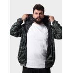 Jaqueta Corta Vento Masculina Impermeável Camuflado