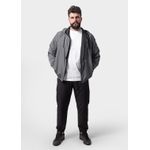 Jaqueta Corta Vento Masculina Impermeável Cinza
