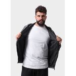 Jaqueta Corta Vento Masculina Impermeável Cinza