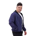Jaqueta Corta Vento Masculina Impermeável Azul Marinho