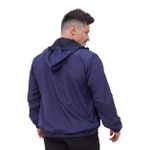 Jaqueta Corta Vento Masculina Impermeável Azul Marinho