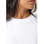 Cropped Feminino Oversized Branco