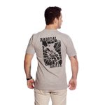 Camiseta Masculina Estampa Radical Skate Cinza