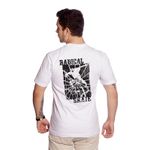 Camiseta Masculina Estampa Radical Skate Branca